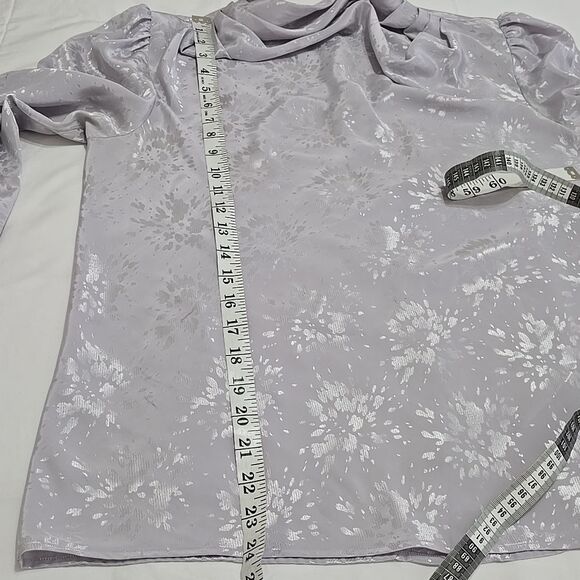 Lloyd Williams Vintage Gray Blouse 10 - Picture 6 of 7